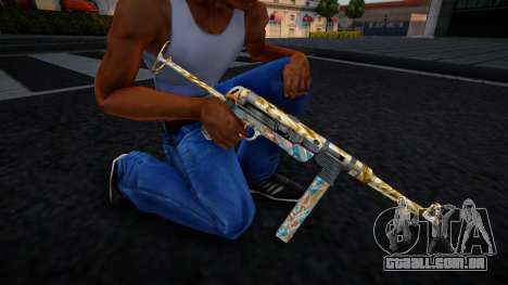 Mp5 Graffiti para GTA San Andreas