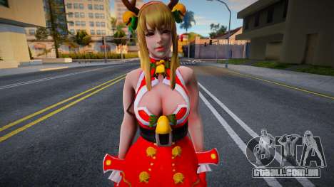 Mujer En Navidad para GTA San Andreas