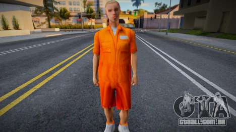 Dwayne Prison Outfit para GTA San Andreas