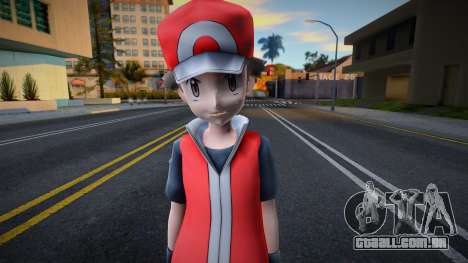 Pokemon Masters Ex: Protagonist - Red para GTA San Andreas