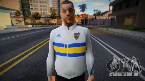 Boca Juniors Skin 3 para GTA San Andreas