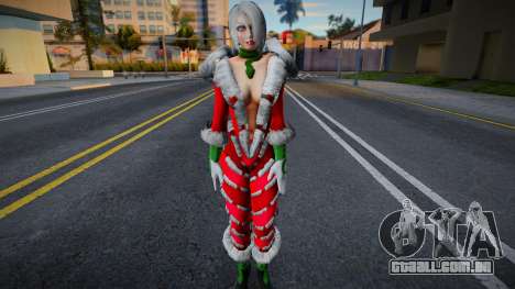 Mujer en navidad 3 para GTA San Andreas