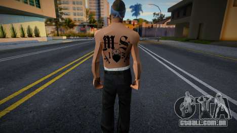 Mara Salvatrucha Skin 1 para GTA San Andreas