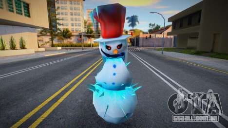 Muñeco de nieve 1 para GTA San Andreas