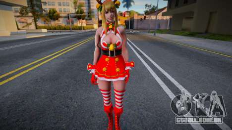 Mujer En Navidad para GTA San Andreas