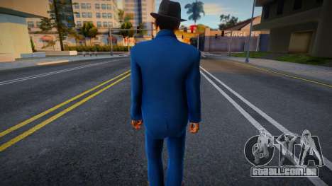 Vito Scalletta de Mafia 2 em um terno azul para GTA San Andreas
