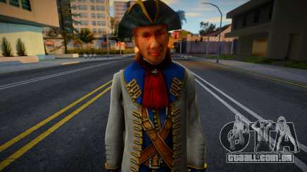 Fuzileiros navais holandeses do século 18 v1 para GTA San Andreas