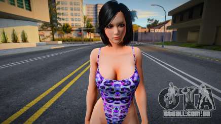 Tekken Jun Kazama - Bodysuit Lips para GTA San Andreas