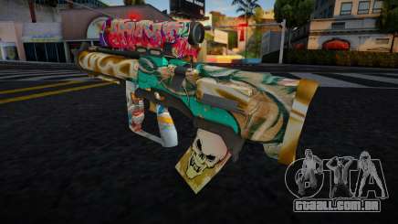 Tec9 Graffiti para GTA San Andreas
