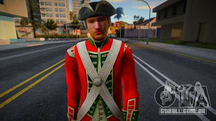 Fuzileiros Navais Britânicos (século 18) v7 para GTA San Andreas
