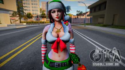 Mujer en navidad 1 para GTA San Andreas