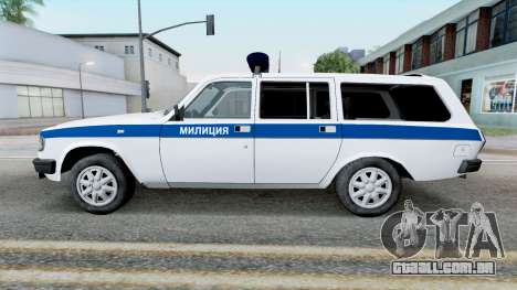 GAZ-310221 Milícia do Volga 2001 para GTA San Andreas