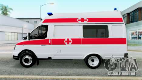 GAZ-3221 Gazela Ambulância para GTA San Andreas