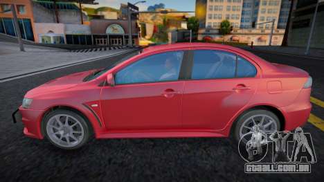 Mitsubishi Lancer X (Diamond) para GTA San Andreas