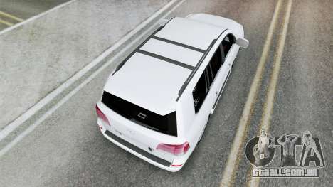 Lexus LX 570 (URJ200) 2014 para GTA San Andreas