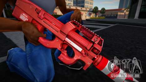 New Happy Year M4 para GTA San Andreas