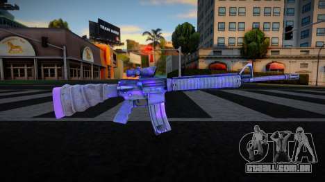 New Gun - M4 para GTA San Andreas