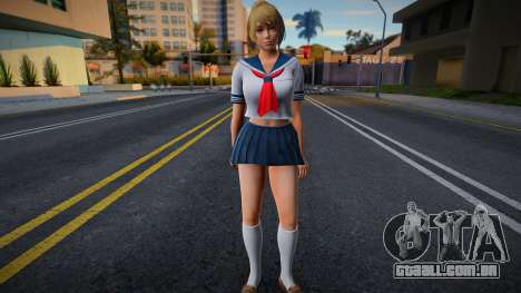 DOAXVV Yukino Sailor School v3 para GTA San Andreas
