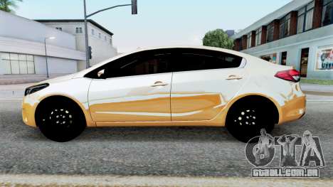 Kia Cerato Sedan Taxi Baghdad 2017 para GTA San Andreas