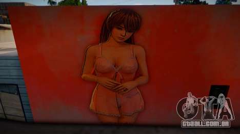 Mural Kazumi Sexi para GTA San Andreas