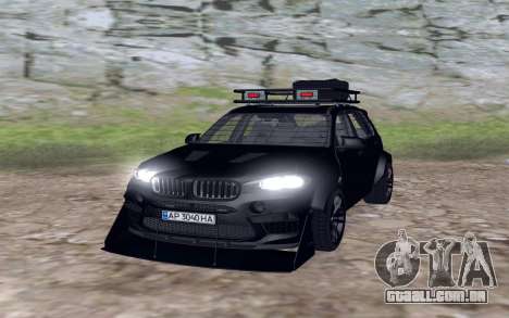 BMW X5 F15 Offroad para GTA San Andreas