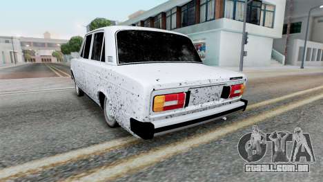 VAZ-2106 Zhiguli Avtosh para GTA San Andreas