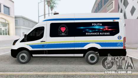 Ford Transit Van L4H3 Politia (V363) 2021 para GTA San Andreas