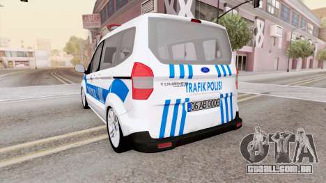 Ford Tourneo Courier Trafik Polisi (JU2) 2018 para GTA San Andreas