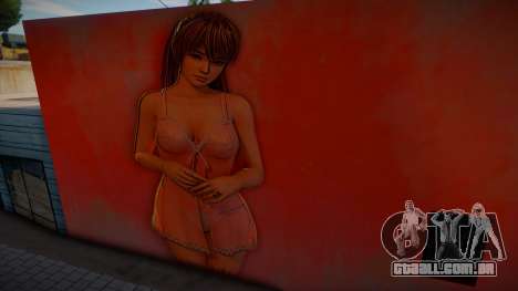 Mural Kazumi Sexi para GTA San Andreas