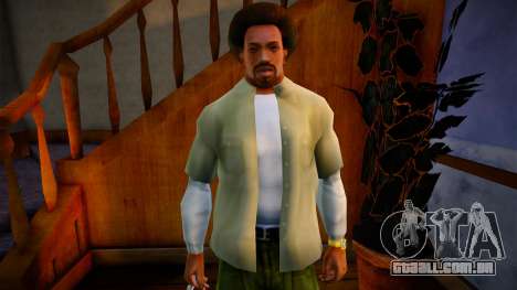 Unbuttoned Short Sleeve with Layer para GTA San Andreas