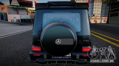 Mercedes-Benz G63 with tuning para GTA San Andreas