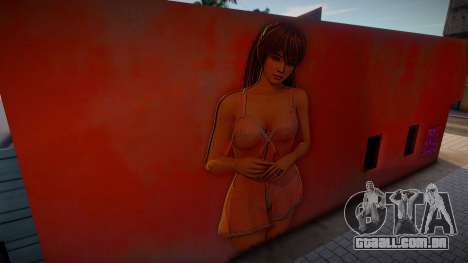 Mural Kazumi Sexi para GTA San Andreas