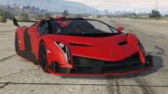 Lamborghini Veneno Roadster 2014 [digital dials] para GTA 5