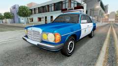 Mercedes-Benz 240 D Police (W123) 1975 para GTA San Andreas