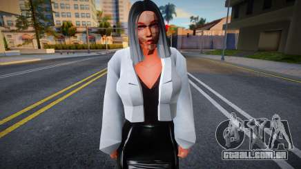 Menina em uma roupa elegante para GTA San Andreas