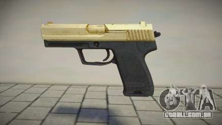 HK USP.45 ACP Gold from Stalker para GTA San Andreas