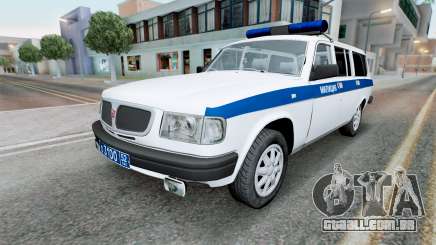 GAZ-310221 Milícia do Volga 2001 para GTA San Andreas