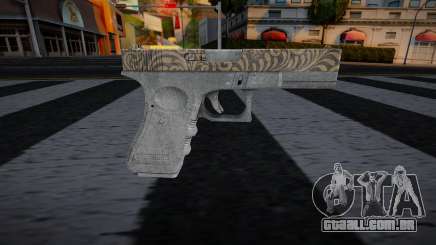 Desert Eagle Painted para GTA San Andreas