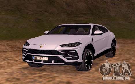 Lamborghini Urus 2020 para GTA San Andreas