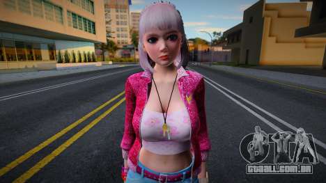 Luna - Denim Jacket HSL LV v1 para GTA San Andreas