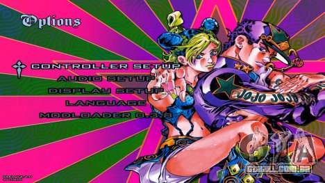 JoJos Bizarre Adventure Loading screen para GTA San Andreas