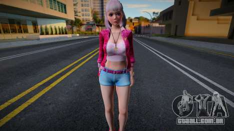 Luna - Denim Jacket HSL LV v1 para GTA San Andreas