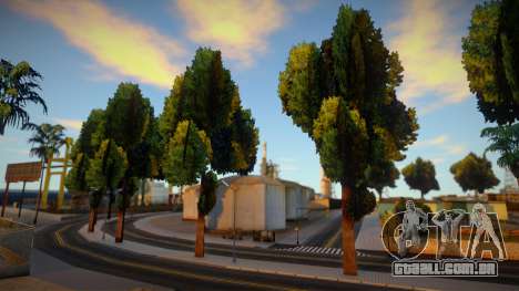 More Trees on Los Santos Beach Road para GTA San Andreas
