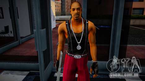 Guarda-costas Snoop Dogg para GTA San Andreas