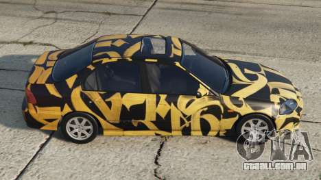 Honda Civic Sedan Pale Sandy Brown