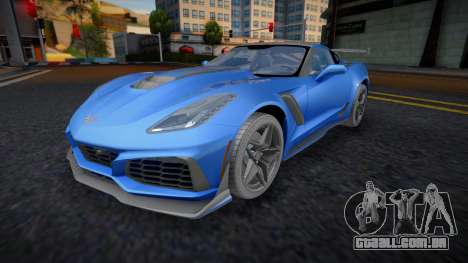 2018 Chevrolet Corvette ZR1 (Hobbs & Shaw) para GTA San Andreas