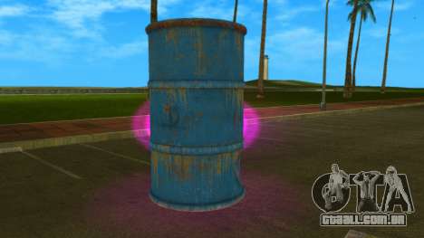 HD Prop Barrel para GTA Vice City