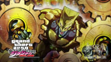 JoJos Bizarre Adventure Loading screen para GTA San Andreas