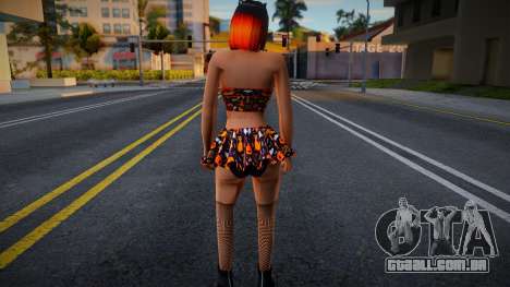 Halloween sexy girl para GTA San Andreas