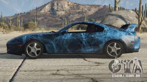 Toyota Supra Lapis Lazuli